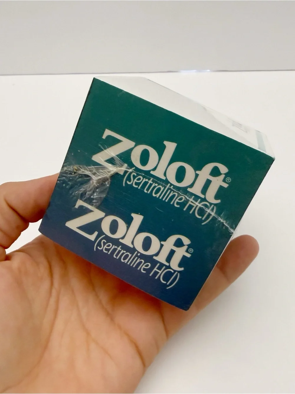 Zoloft Pfizer 1998 Note Pad Drug Rep Pharmaceutical Promo Advertising